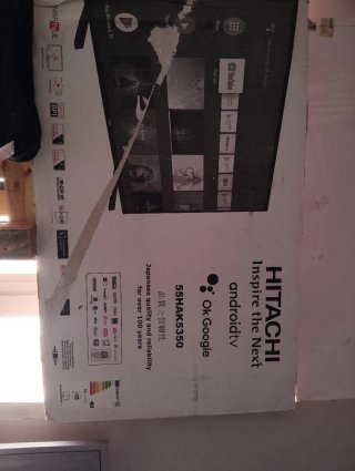 Smart TV HITACHI 55 como nueva