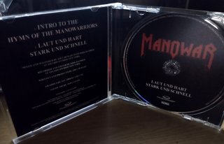 MANOWAR – Laut Und Hart Stark Und Schnell CD Maxi