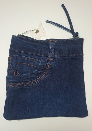 Bolso Clutch Tejano con Mariposa