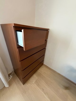 Cómoda de madera 80x122x48