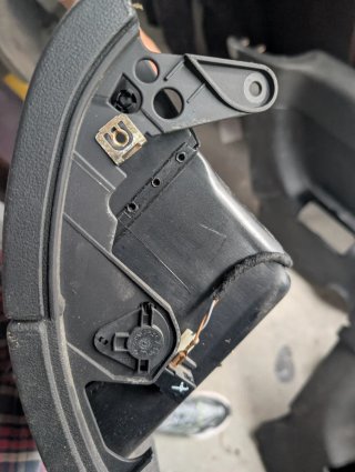 Guantera Audi TT 8N Mk1 Negra Soul OEM