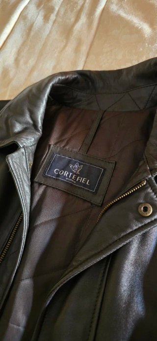 Cazadora Piel Auténtica vintage chocolate