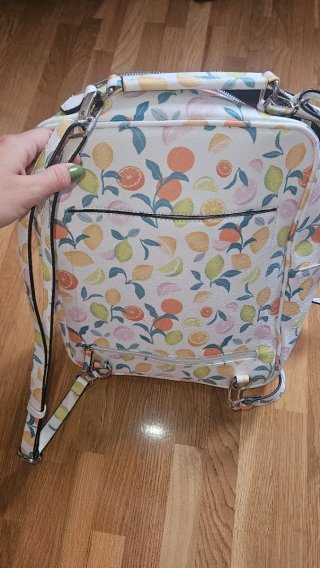 Pack 2 mochilas a juego estampado frutal