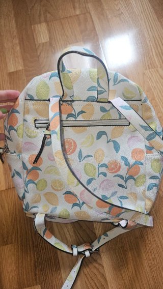 Pack 2 mochilas a juego estampado frutal