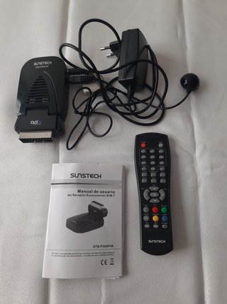 Receptor TDT Sunstech Euroconector DVB-T