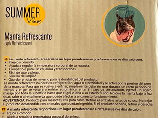 Manta Refrescante Perro Mediano