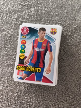 61 Cartas Adrenalyn 2020-2021