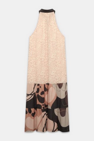 Vestido Anekke Talla S/M Beige y Marrón