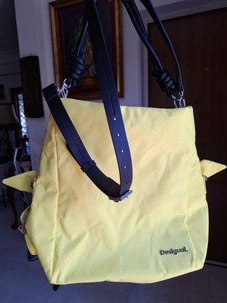 Borsa Desigual Gialla con Pochette