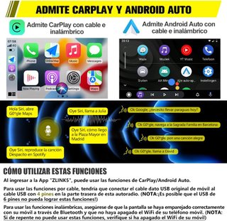HEXINEX AUTORADIO ANDROID 9" 2+64GB CARPLAY