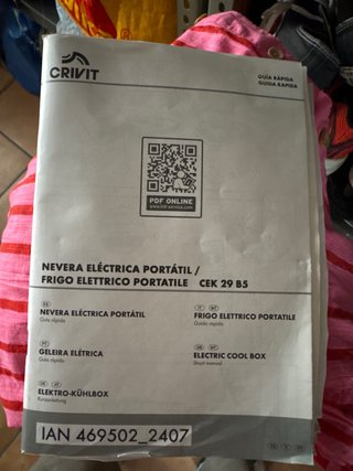 Nevera Portátil 12V/220V CRIVIT