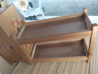 Mobiletti Bambole Legno Anni '50