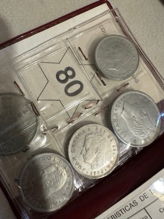 Colección Monedas España 82 Mundial Fútbol