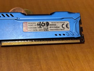 Memoria RAM HyperX Fury 4GB DDR3