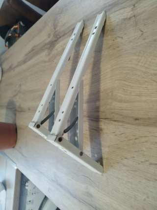 Soportes Plegables para Estantería (2 unidades)