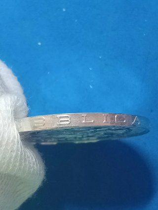 Moneta Argento 500 Lire 1990 Scoperta America