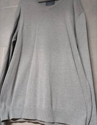 Jersey gris hombre