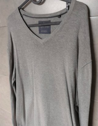 Jersey gris hombre