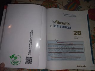 Libro scolastico La filosofia e l'esistenza 2A 2B