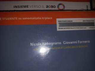 Libro scolastico La filosofia e l'esistenza 2A 2B