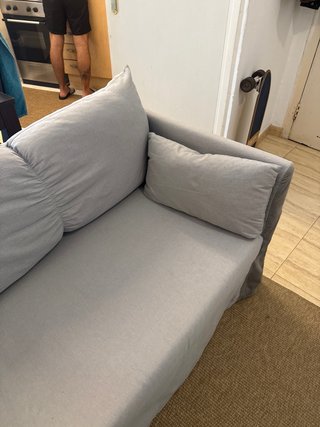 Divano letto Ikea grigio chiaro