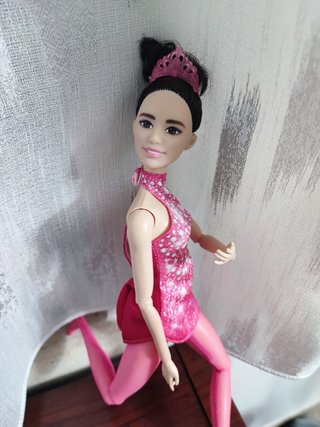 Bambola Barbie ballerina rosa