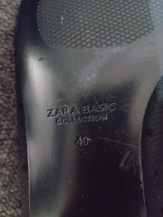 Manoletinas Zara Talla 40