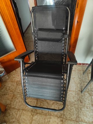 Tumbona Plegabl  Reclinable