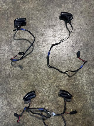 Intermitente LED Ducati y Soporte Trasero