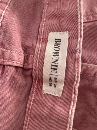 Pantalones cortos vaqueros rosas