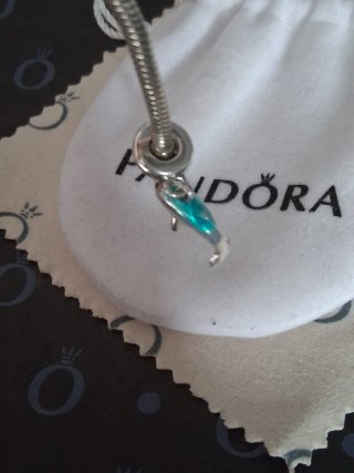 Charm de seguridad Delfín en plata