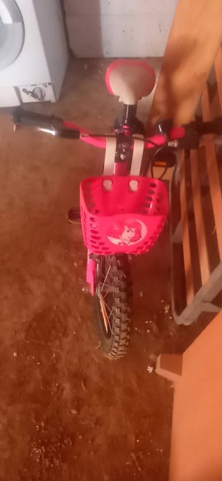 Bicicleta infantil ATRACTOR rosa