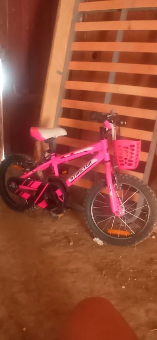 Bicicleta infantil ATRACTOR rosa
