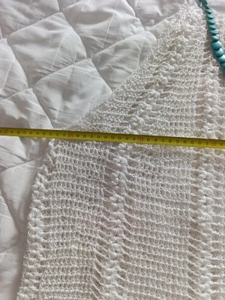 Top Crochet Ibiza Blanco Talla Única