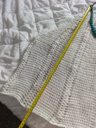 Top Crochet Ibiza Blanco Talla Única
