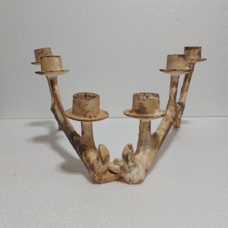 Candelabro 6 velas metal