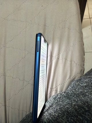 Huawei P20 Lite Azul roto cubierta ge bateria