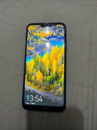 Huawei P20 Lite Azul roto cubierta ge bateria