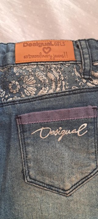 Falda vaquera Desigual Niña