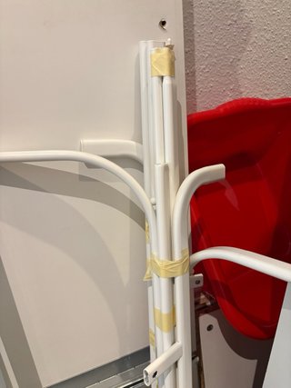 Burra perchero Ikea Mulig blanca