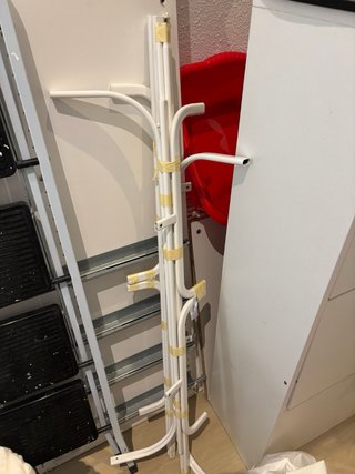 Burra perchero Ikea Mulig blanca