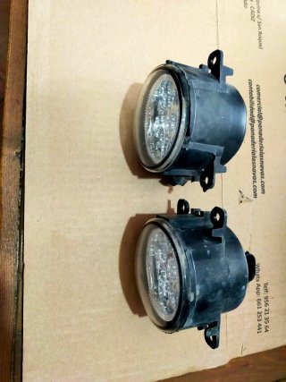 Faros Antiniebla LED. Para Citroen C4 Picasso