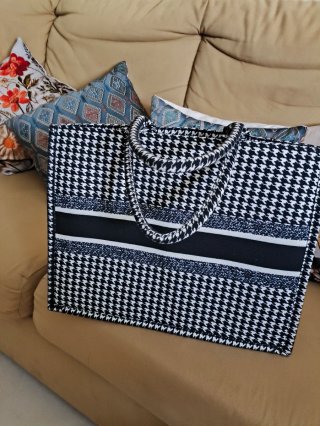 Bolso de mano estampado
