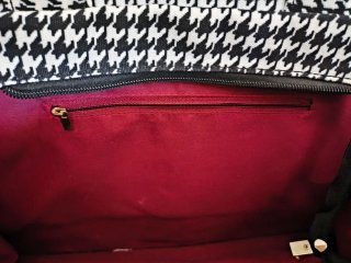 Bolso de mano estampado