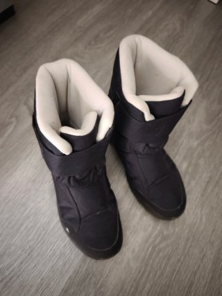 Botas de nieve negras