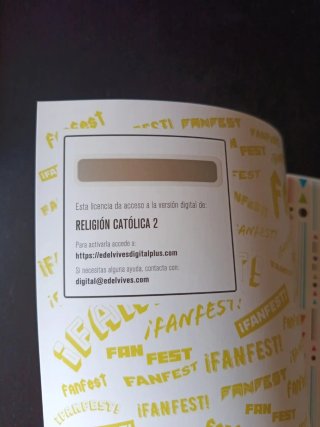 Religión Católica 2, Secundaria, Edelvives Fanfest