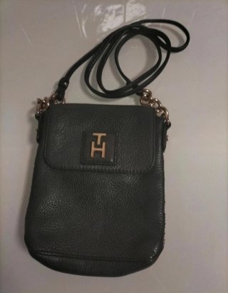 Bolso bandolera Tommy Hilfiger gris