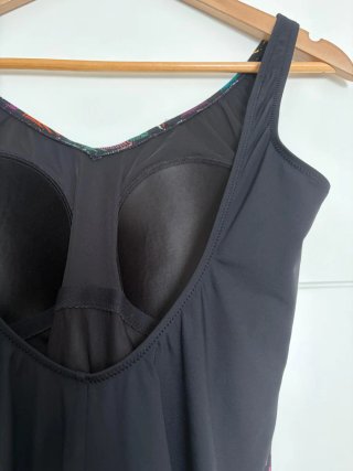 Bañador mujer moldeador estampado