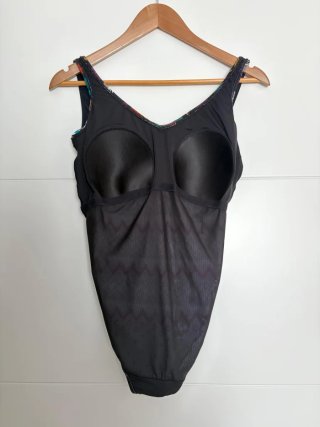 Bañador mujer moldeador estampado
