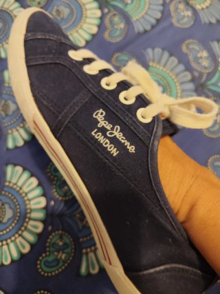 Tenis Pepe Jeans London Azul Talla 39